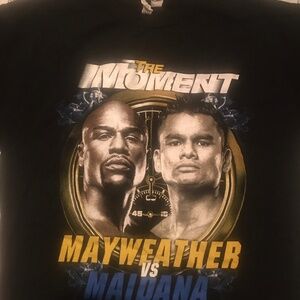 Men’s Tmt Floyd Mayweather Vs Maidana alstyle Short Sleeve T-Shirt Size Medium